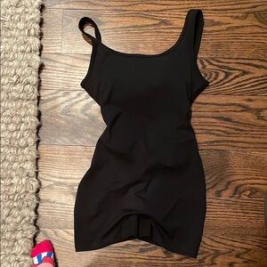 Black Work Out Tank Onesie